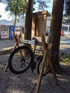 WAKAYAMA800のバイクラック